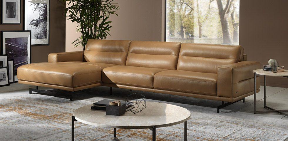 AUDACIA Sectional leather sofa