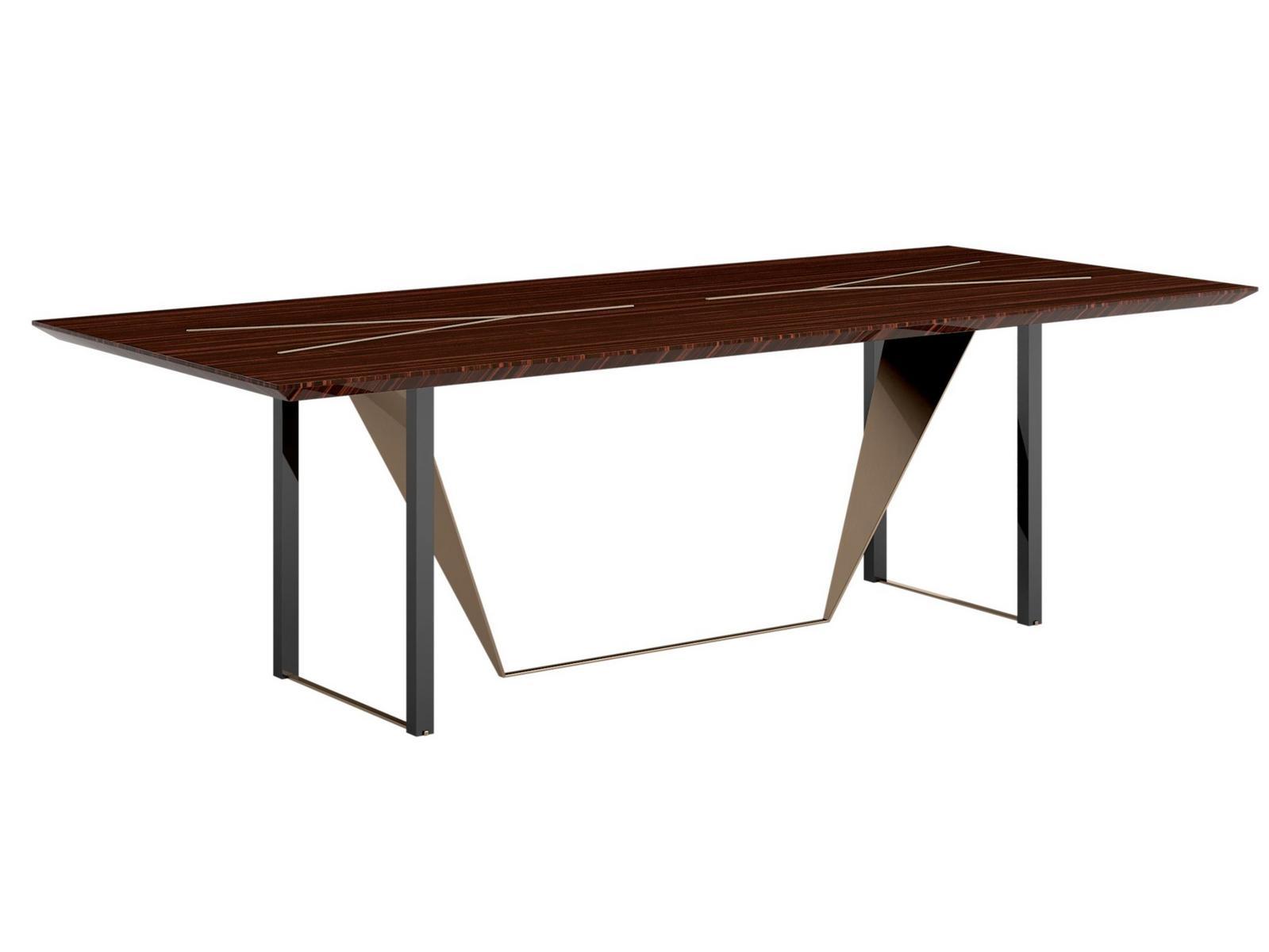 PRISMA Rectangular wooden dining table