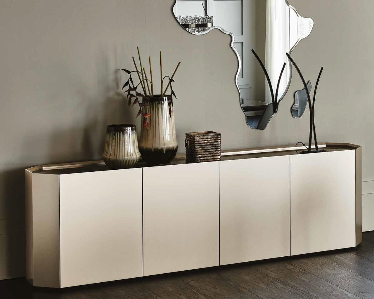 CHELSEA Metal sideboard with drawers