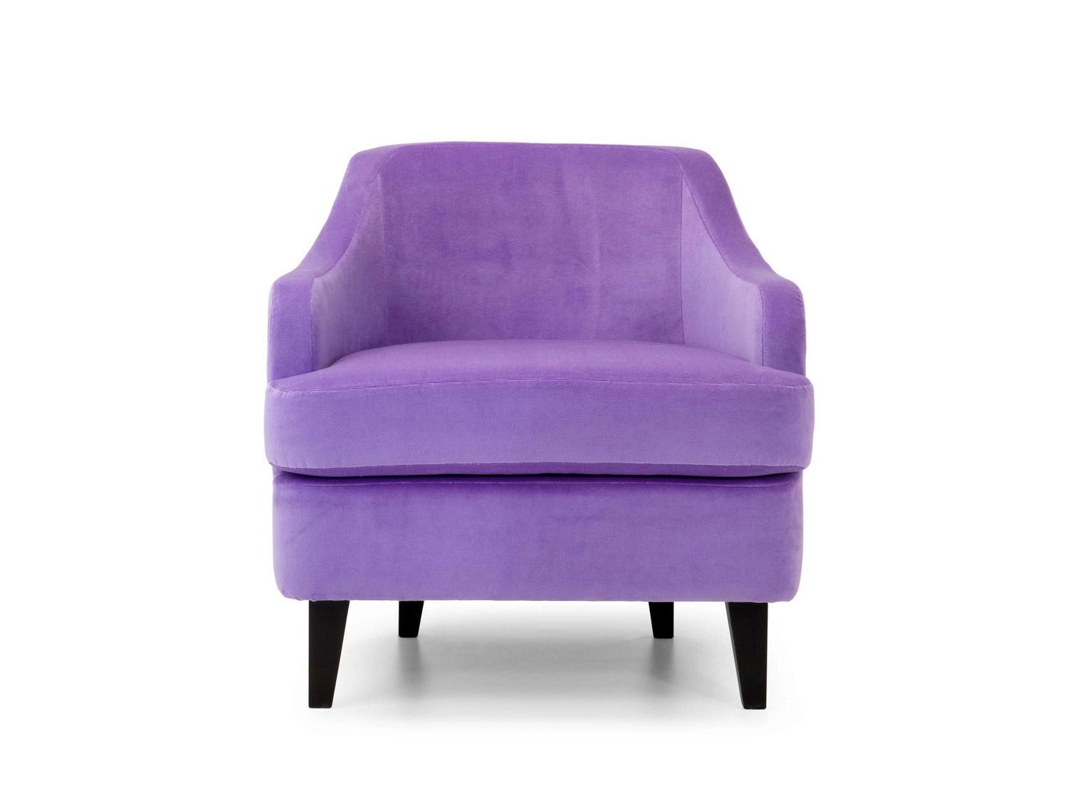 NOR Upholstered lobby chair with armrests