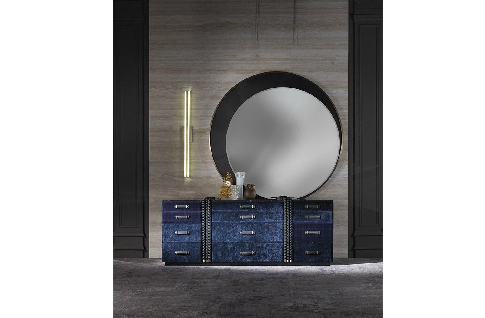 CARROLL Framed wall-mounted mirror
