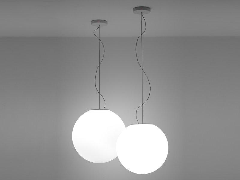 LUMI SFERA Glass pendant lamp