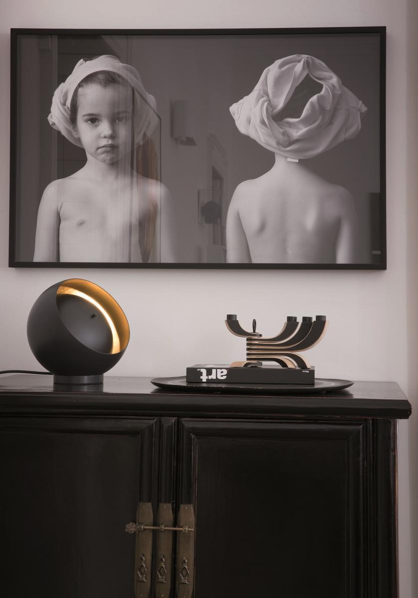 EVA - 216 LED indirect light metal table lamp