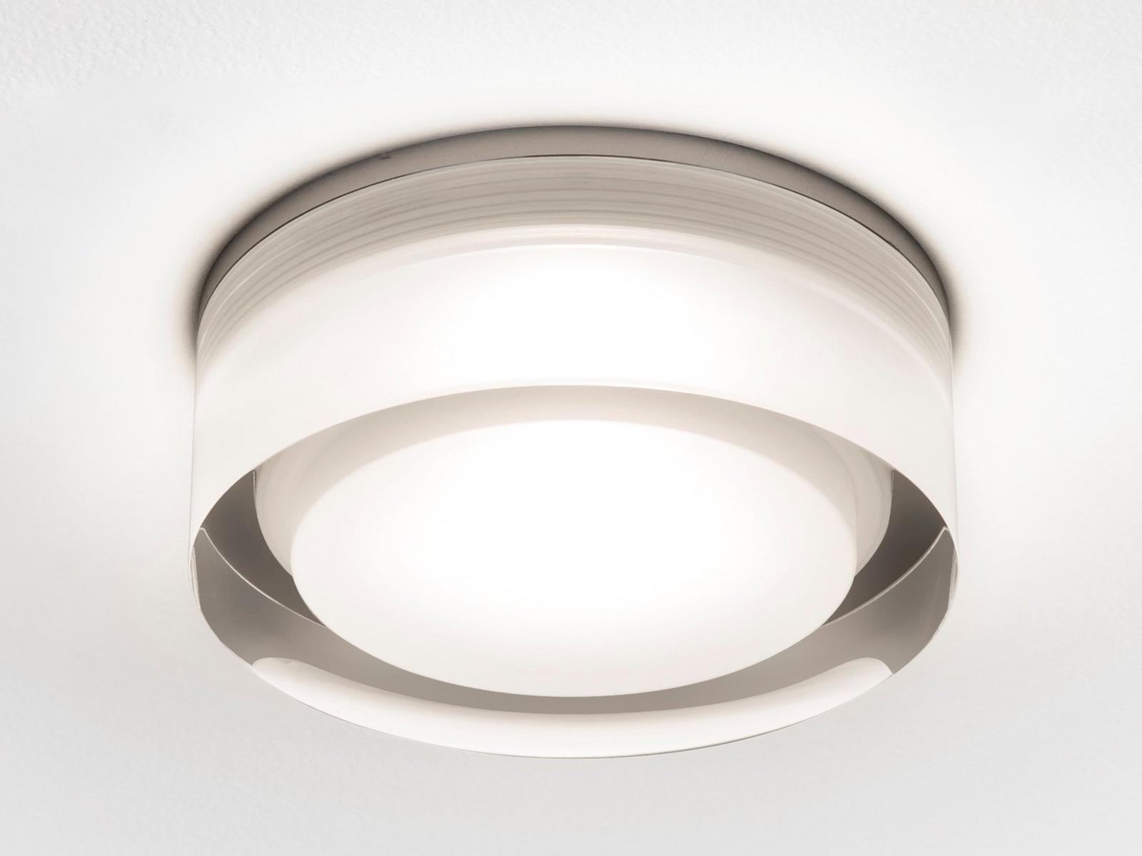 VANCOUVER 90 LED round ceiling acrylic glass spotlight