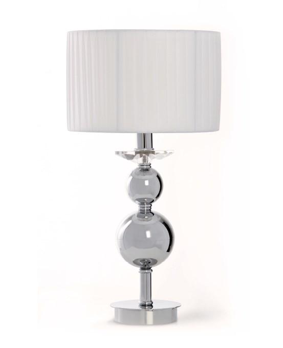 GABRIEL Indirect light table lamp with crystals