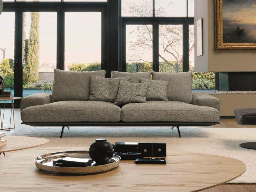 PLATZ SOFT 3 seater fabric sofa