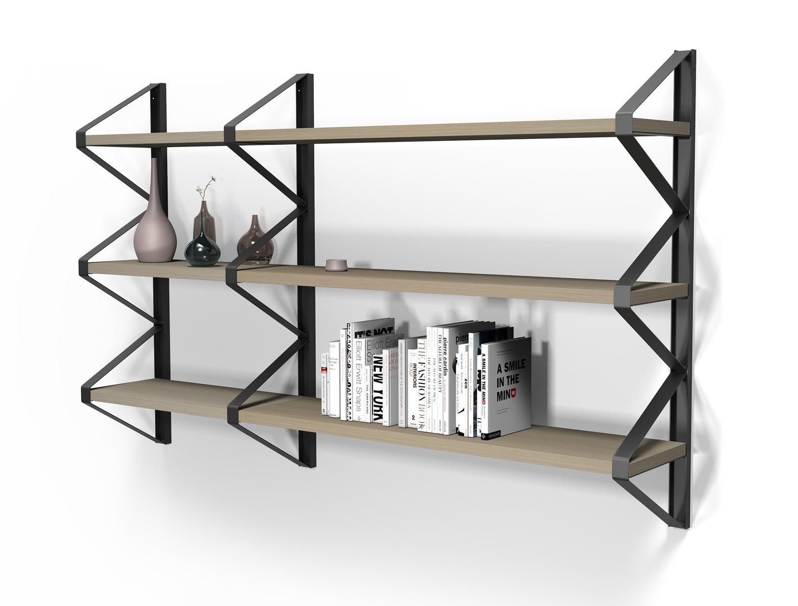BROOKLYN Open floating bookcase