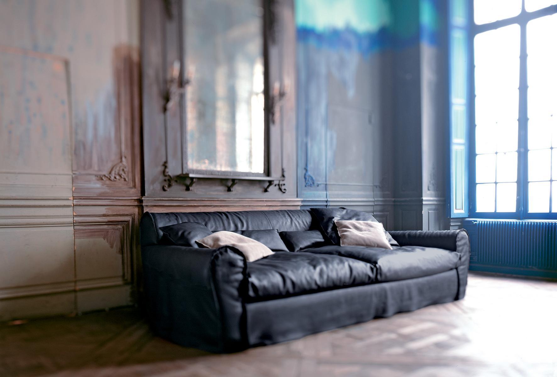 HOUSSE XXL Leather sofa