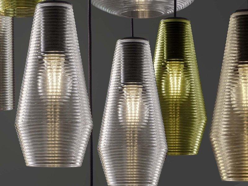 OLIVIA Blown glass pendant lamp