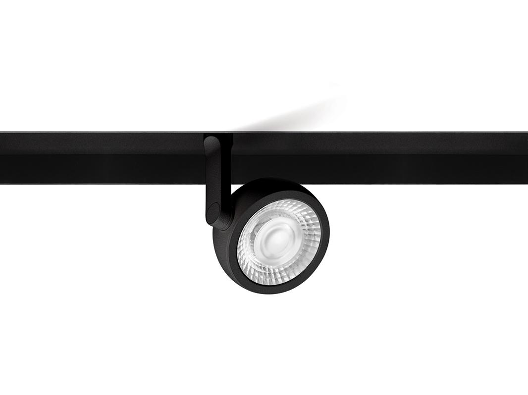 BLACK FOSTER SIX S LED aluminium spotlight