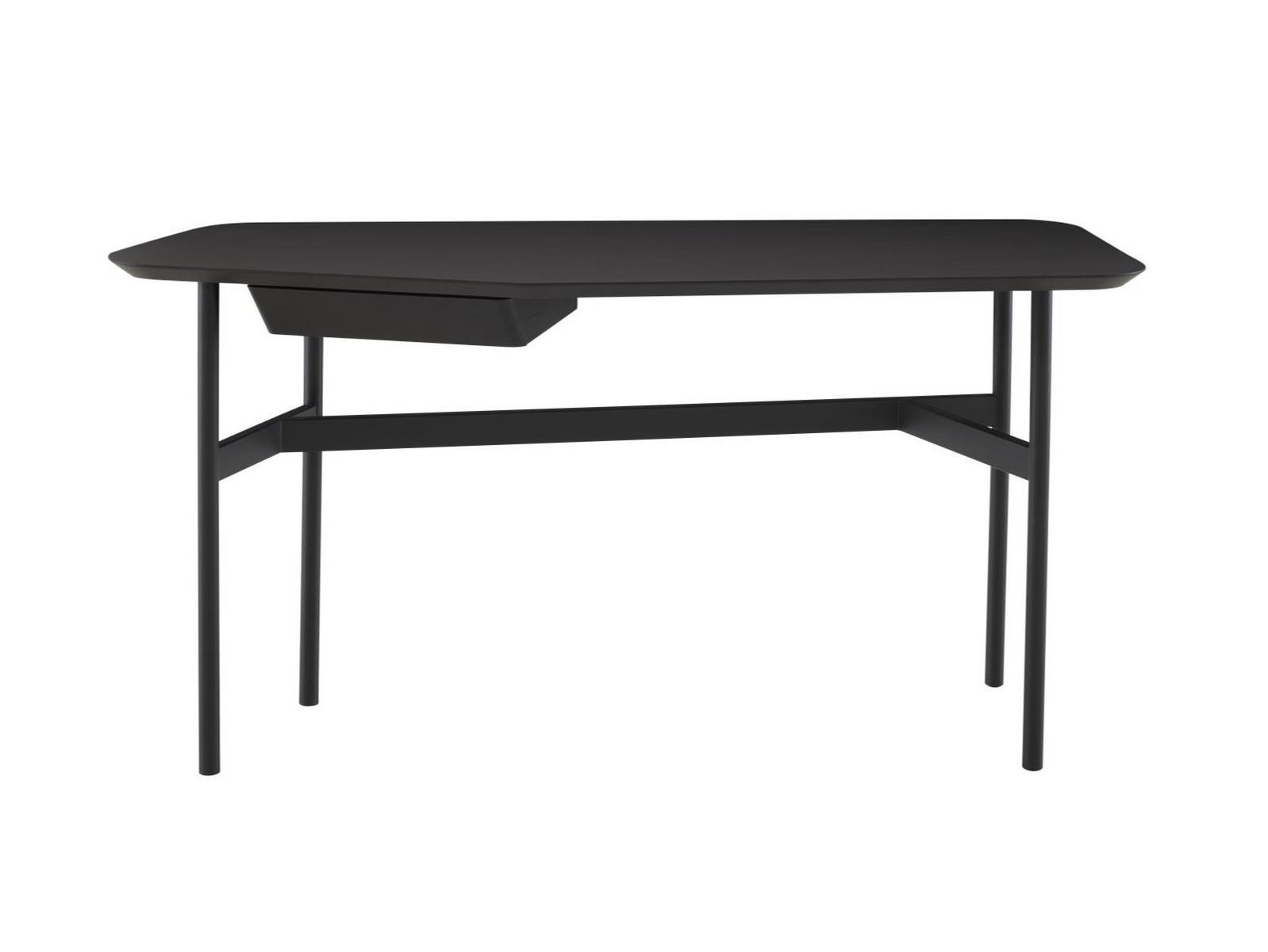 BRIORD Rectangular wooden writing desk with drawers BRIORD Rectangular wooden writing desk with drawers