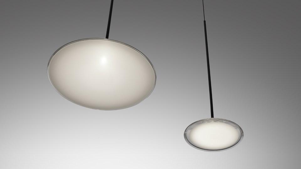 ORSA 21, 35 LED direct light methacrylate pendant lamp
