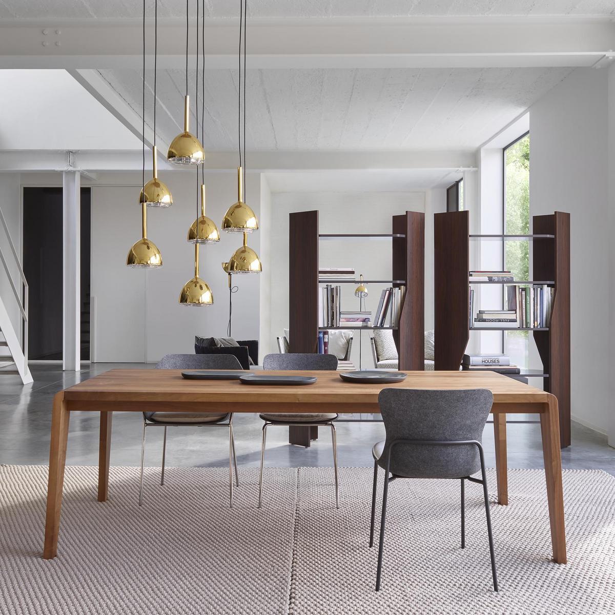 ETTORIANO Felt chair with armrests