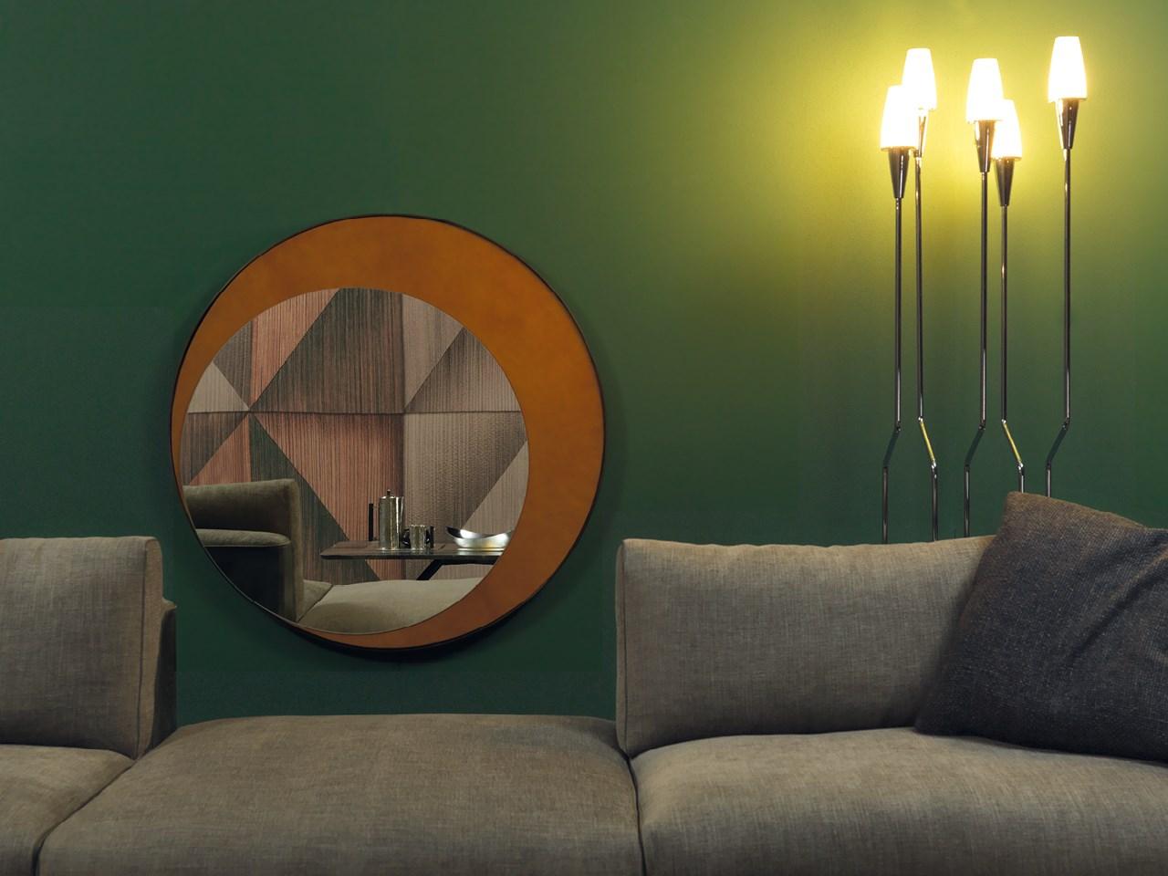 ECLIPSE Round wall-mounted mirror
