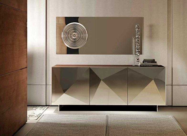 DROP Wall-mounted rectangular mirror