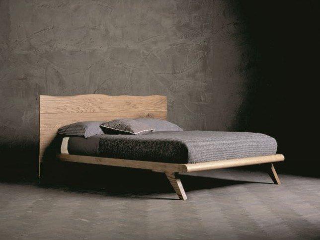 WOOD RING 1 Solid wood double bed