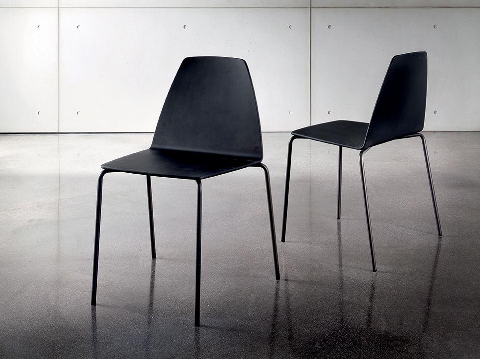 SILA Stackable multi-layer wood chair