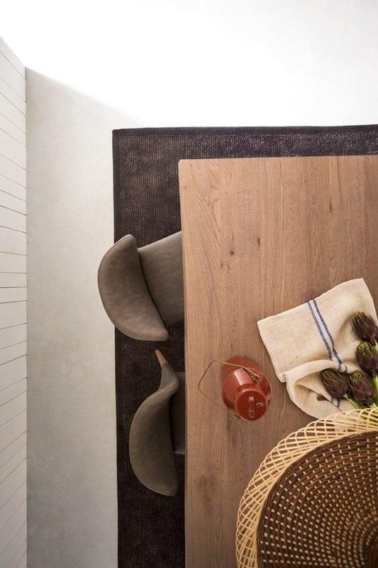 BOARD Rectangular metal table