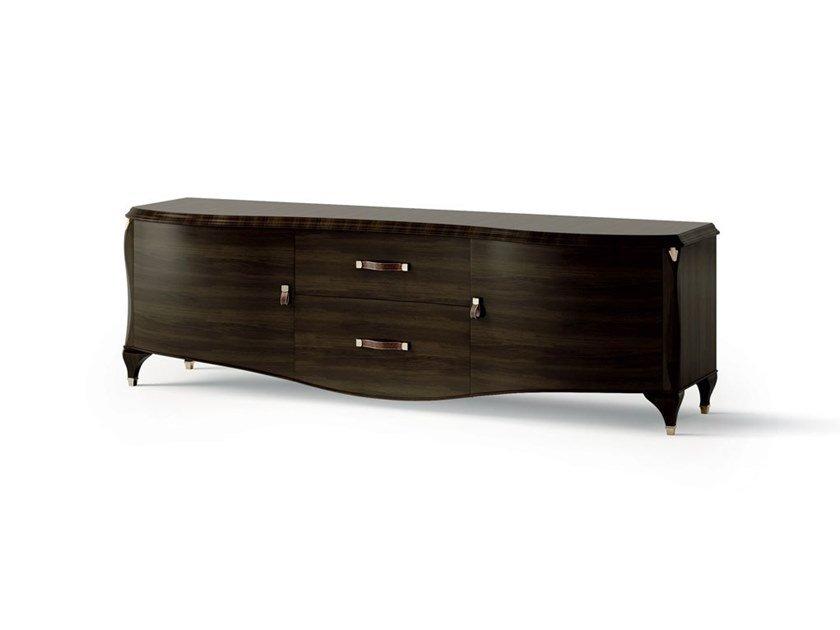 6227 Low TV cabinet with doors and drawers