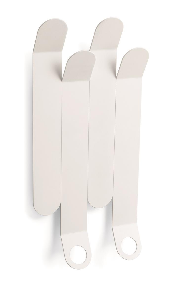 SKYLINE Wall-mounted plate coat rack