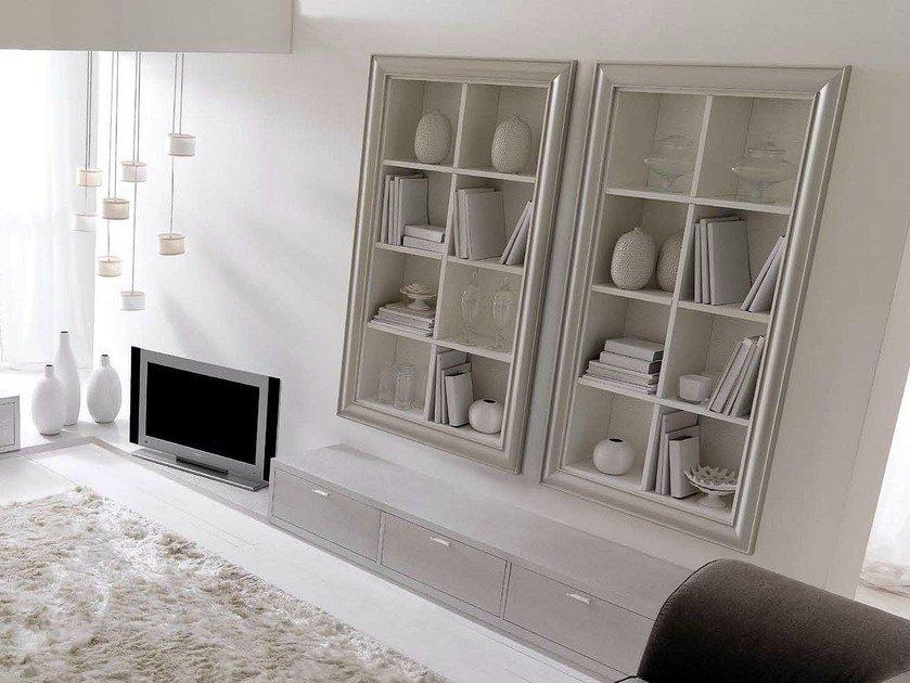 ZOE Open wooden bookcase