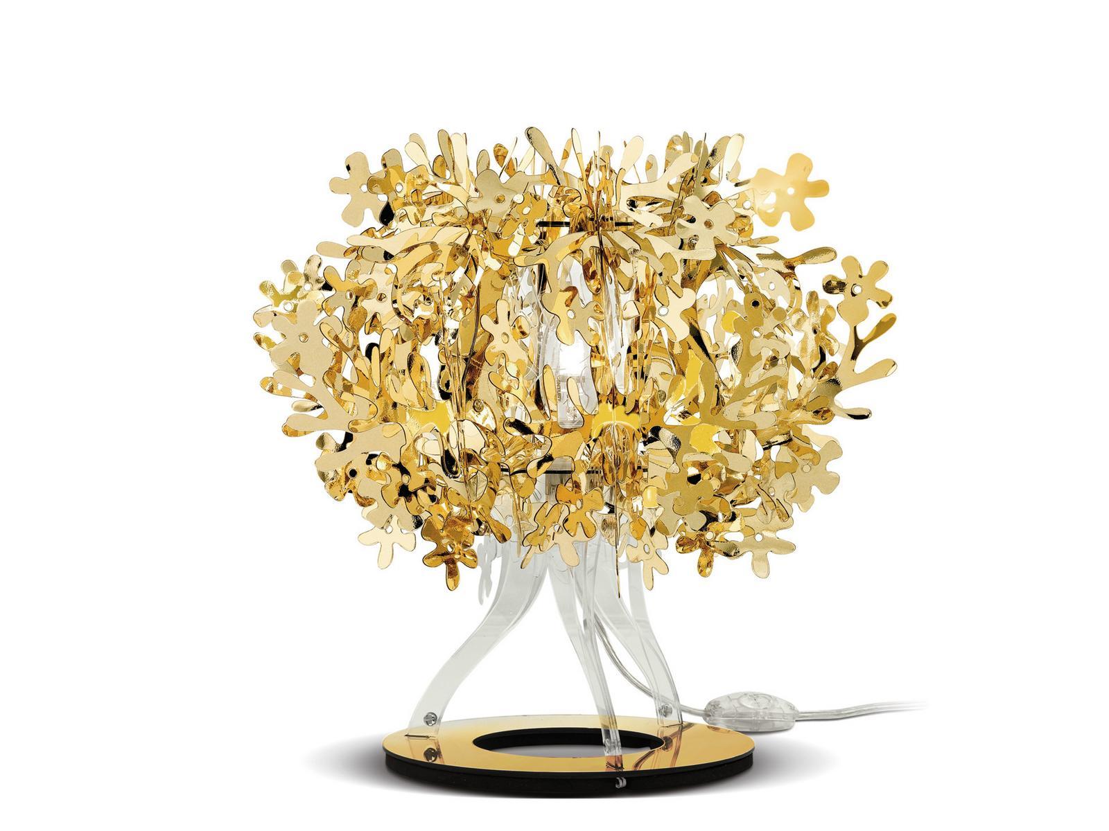FIORELLINA GOLD LED Goldflex® table lamp FIORELLINA GOLD LED Goldflex® table lamp