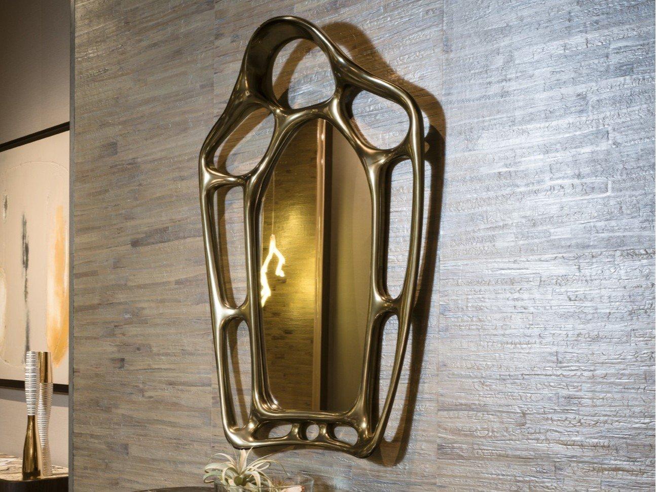 OMERO Framed wall-mounted mirror