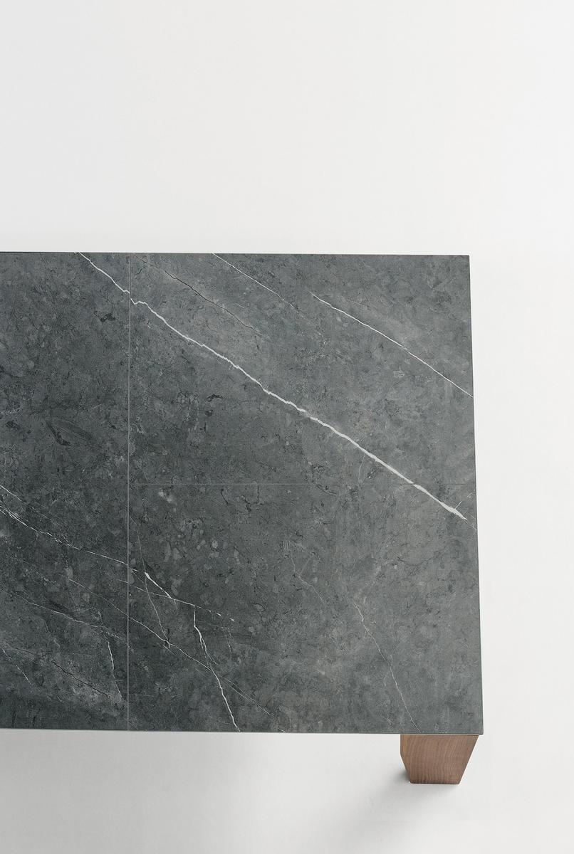 TRULY Extending rectangular ceramic table