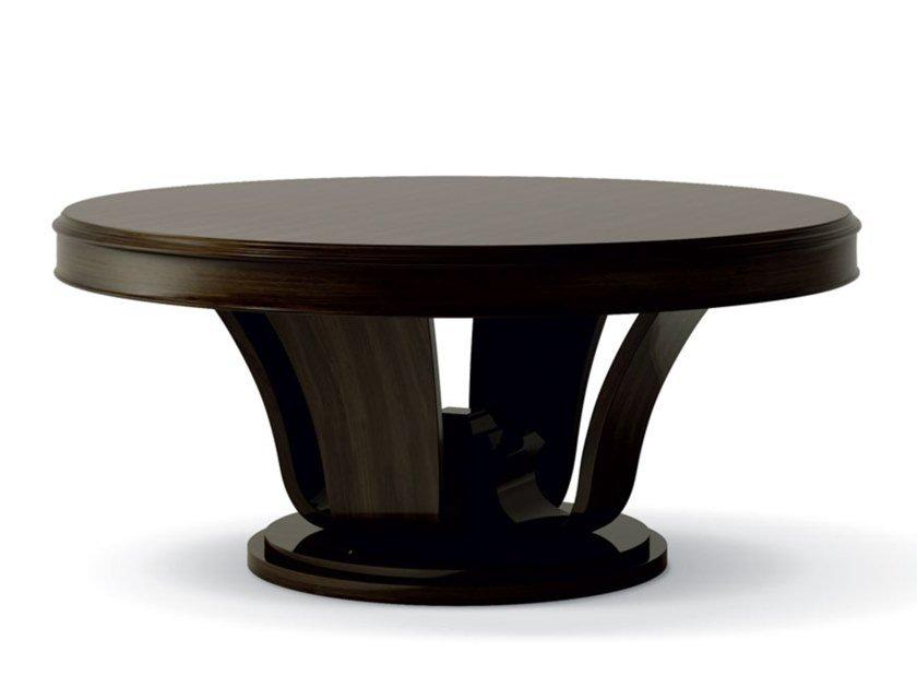 6606 Round wooden table