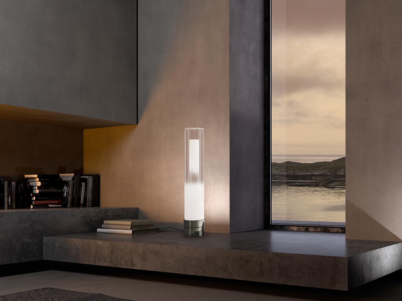 GRADIENT T1802/LT LED glass table lamp