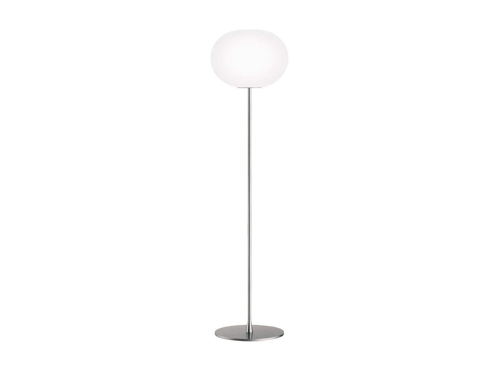 GLO-BALL F Opal glass floor lamp