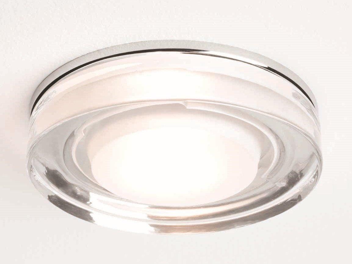 VANCOUVER Round ceiling glass spotlight