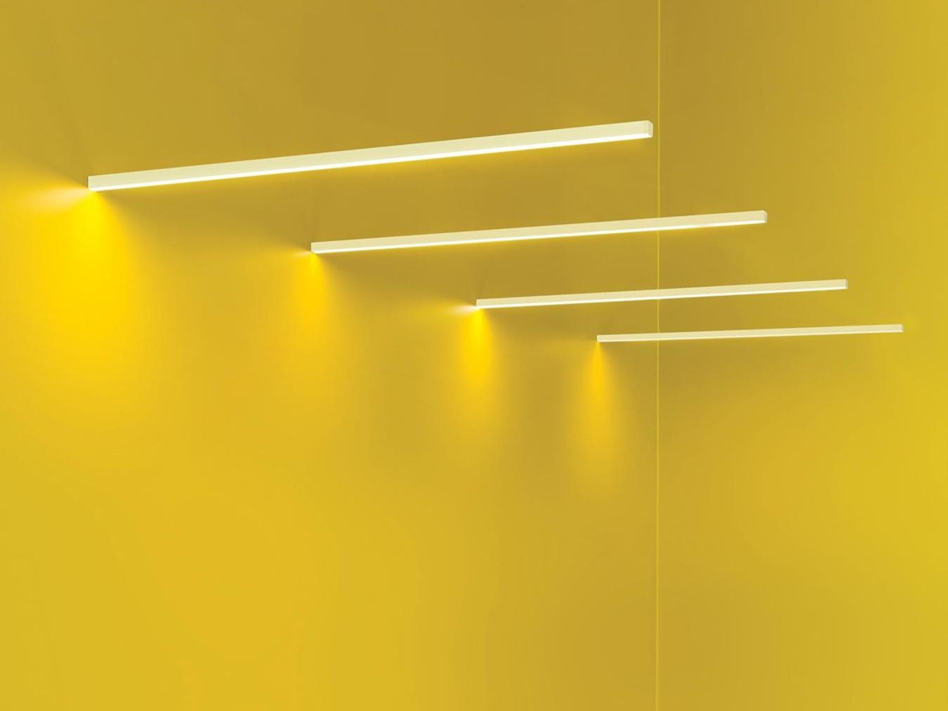 LINESCAPES CANTILEVERED LED aluminium wall lamp