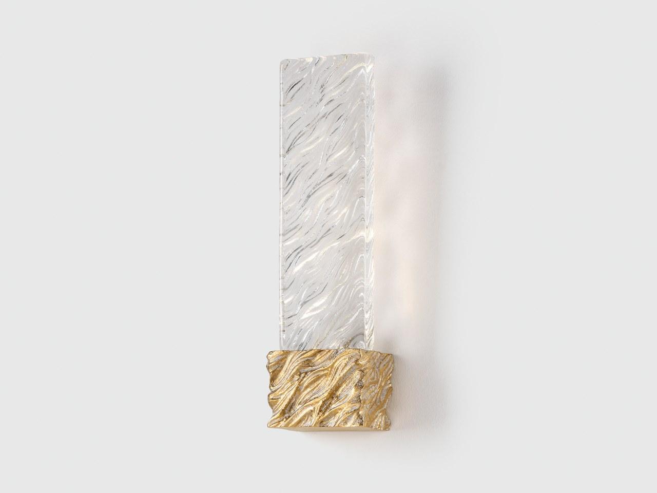 MONDRIAN AP1493/1 LED handmade bronze wall light