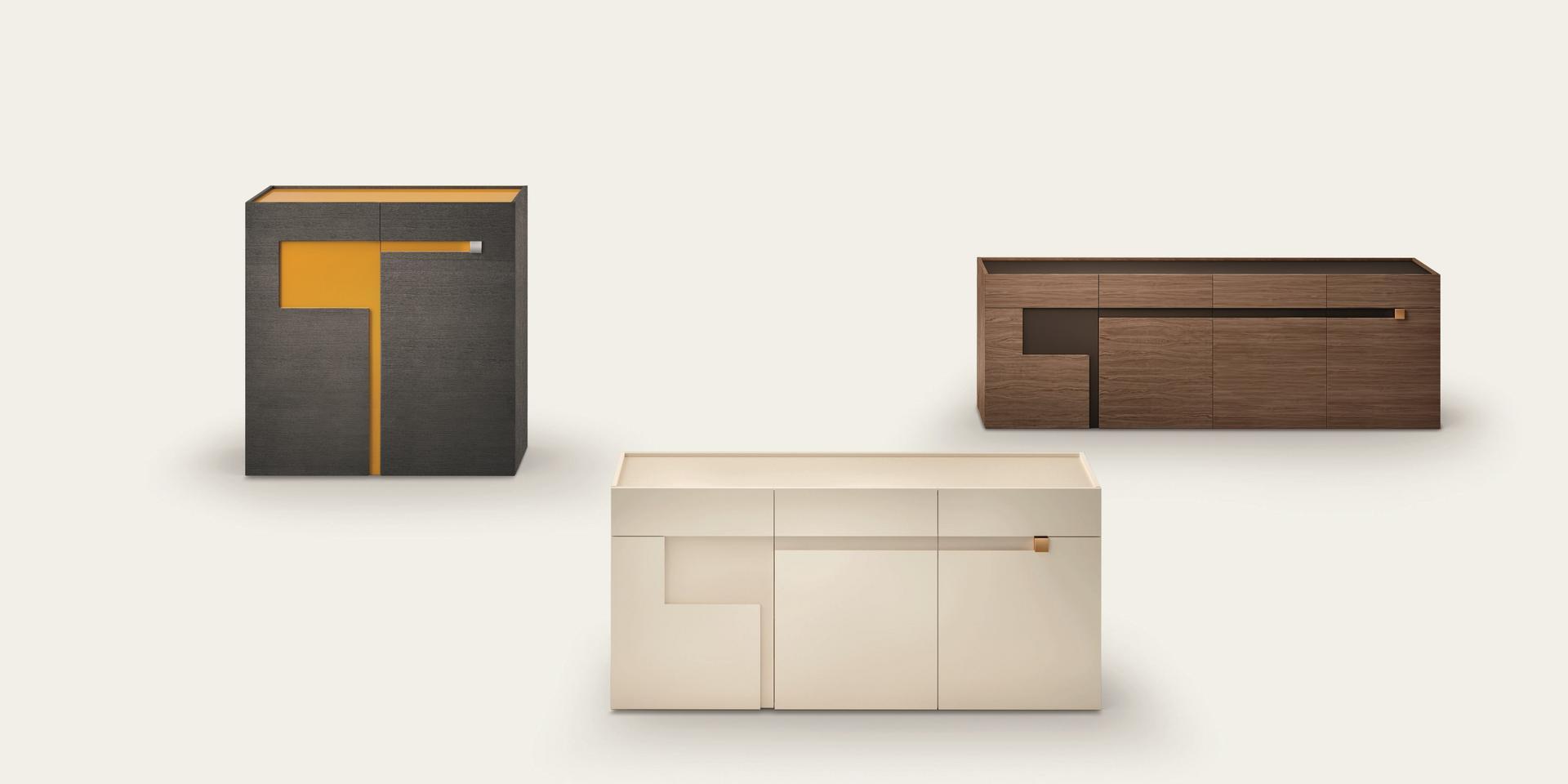 LOGOS Wooden highboard