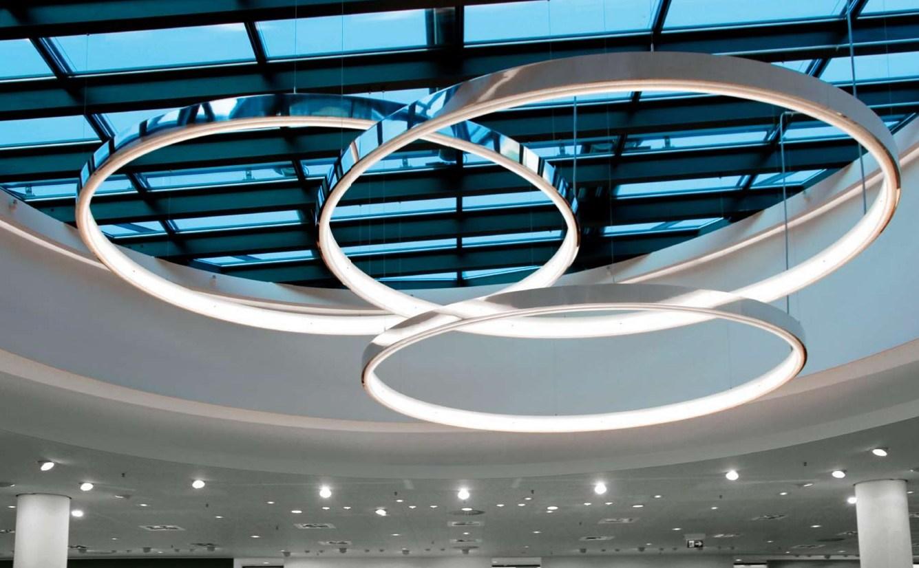 CIRCOLO LED aluminium pendant lamp