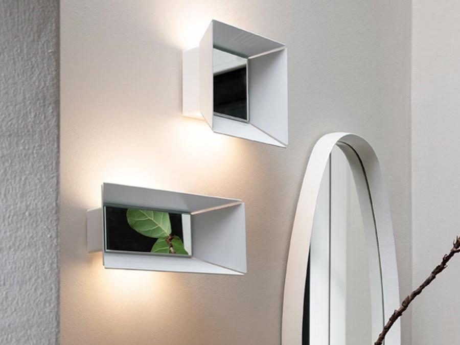 NARCISO LED indirect light aluminium wall light