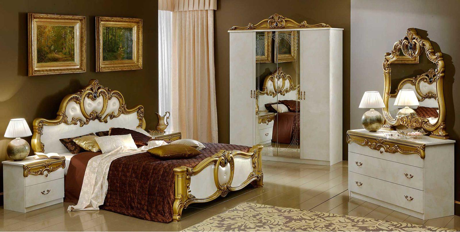 BAROCCO Eco-leather bedroom set