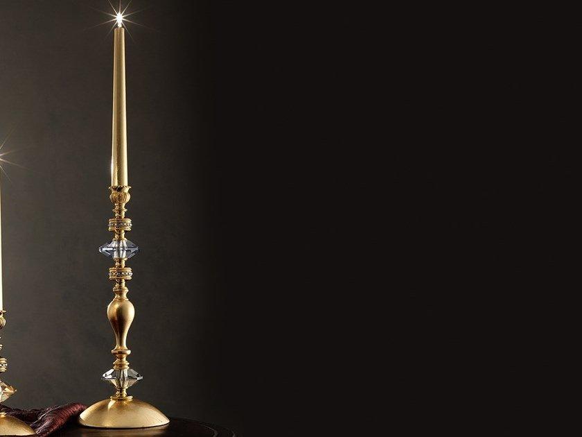 CHIC TL1G/TL1P Metal table lamp with crystals
