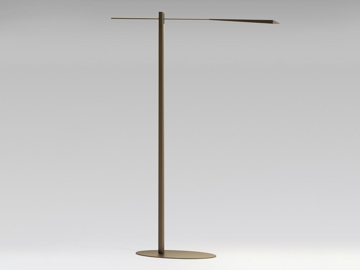 FLAMINGO LED adjustable carbon floor lamp