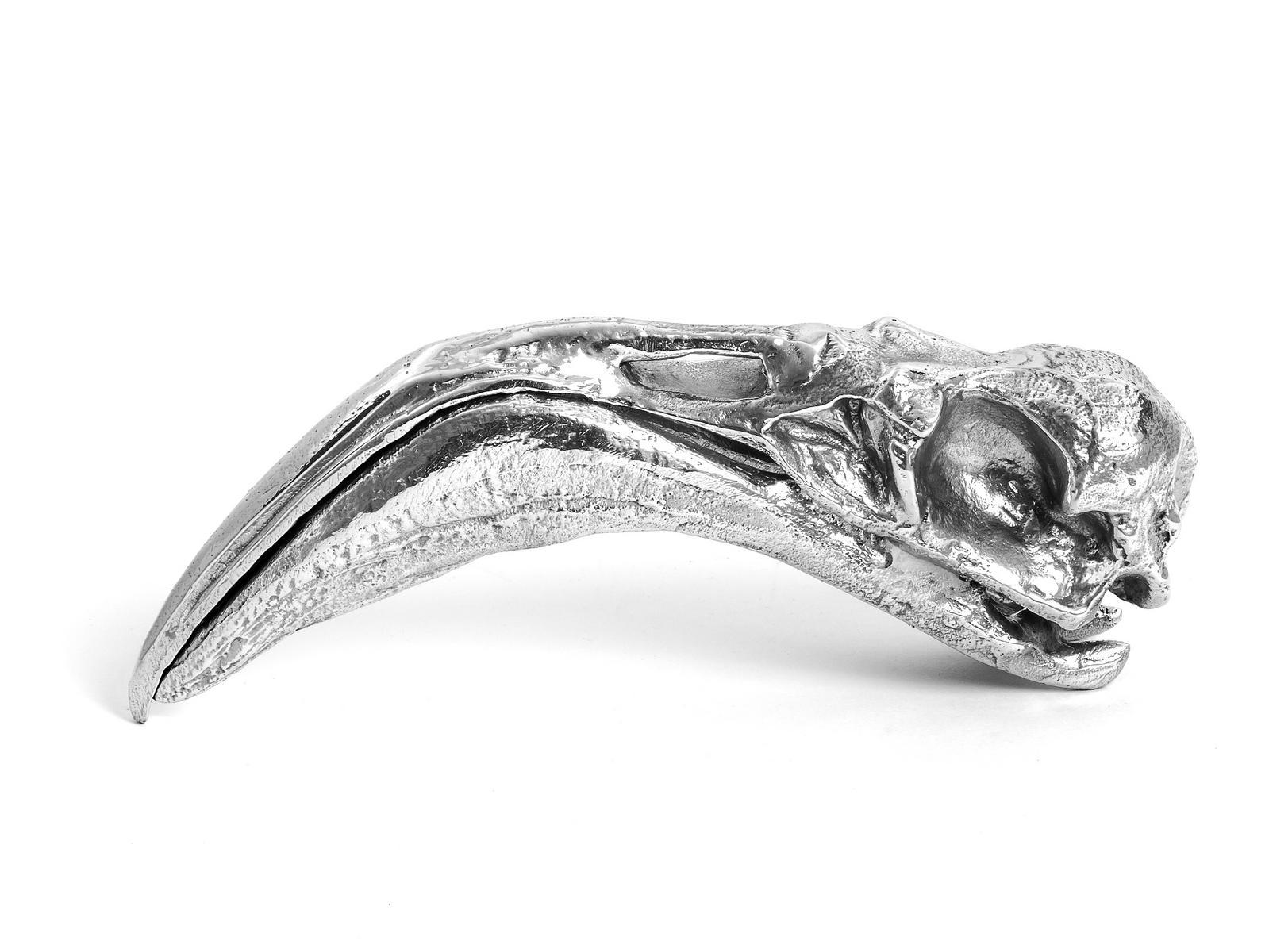 FLAMINGO SKULL Aluminium decorative object