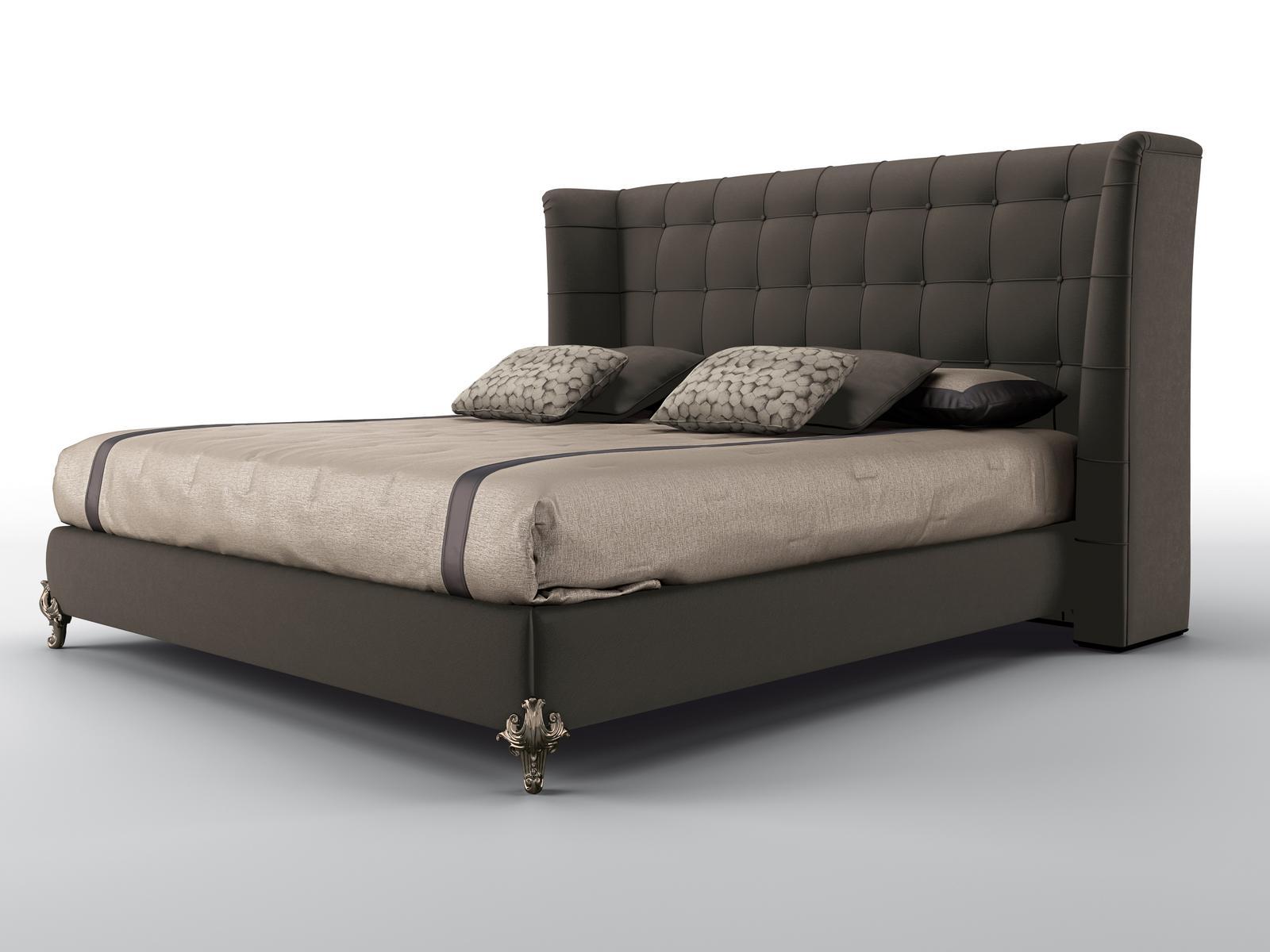 KING Upholstered velvet bed