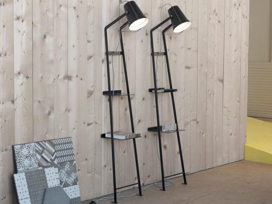 ALFRED Direct light painted metal floor lamp