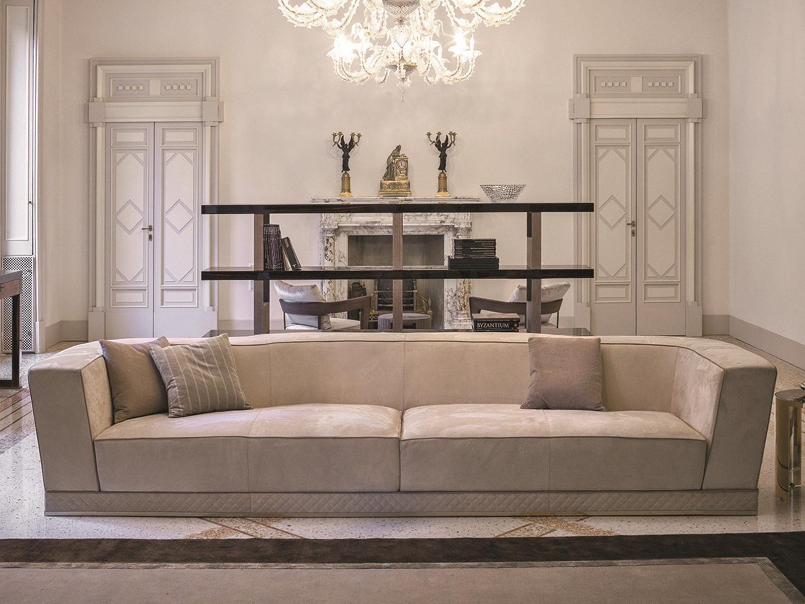 WELLES Corner nabuk sofa