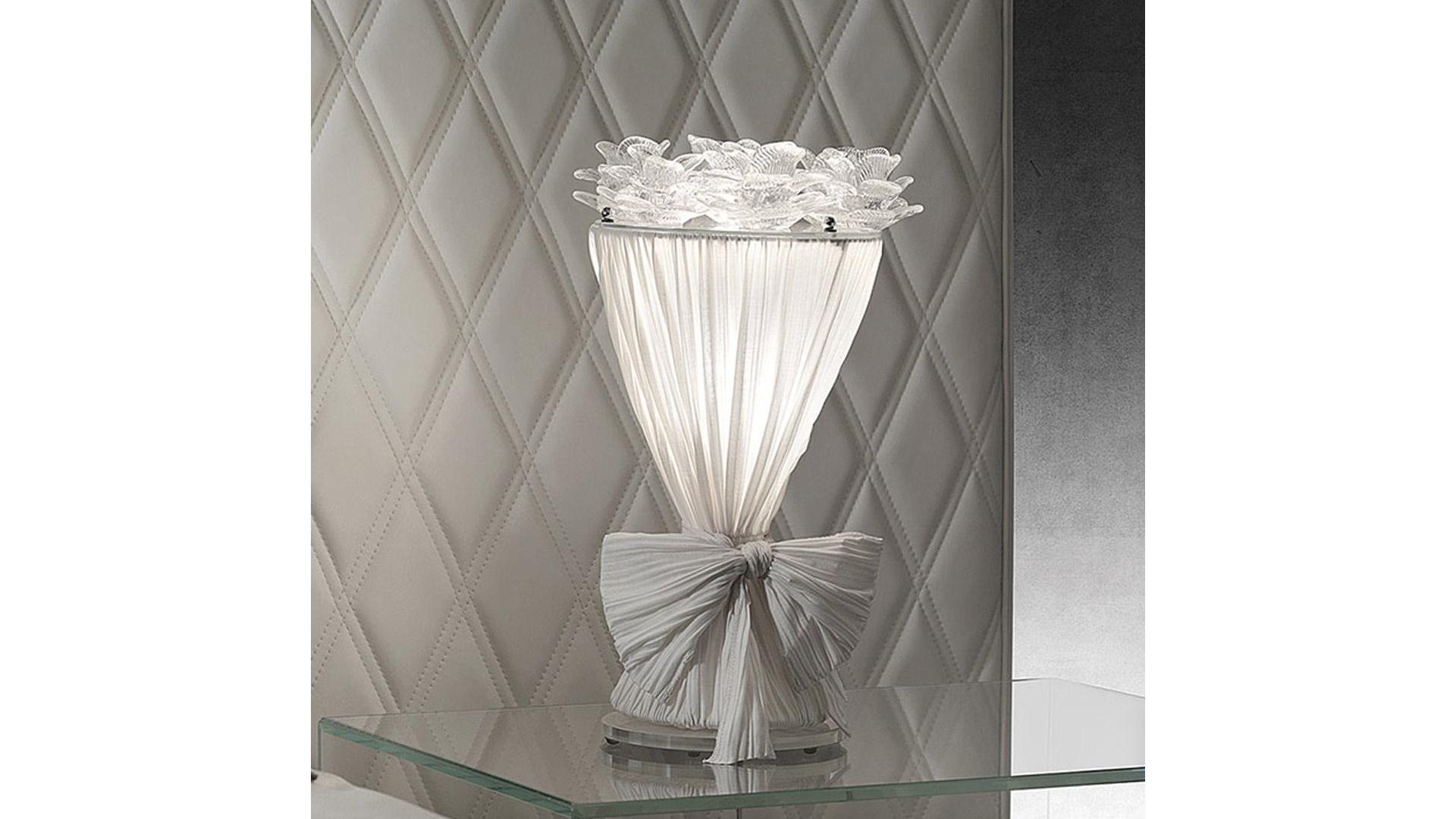 BOUQUET LED fabric table lamp