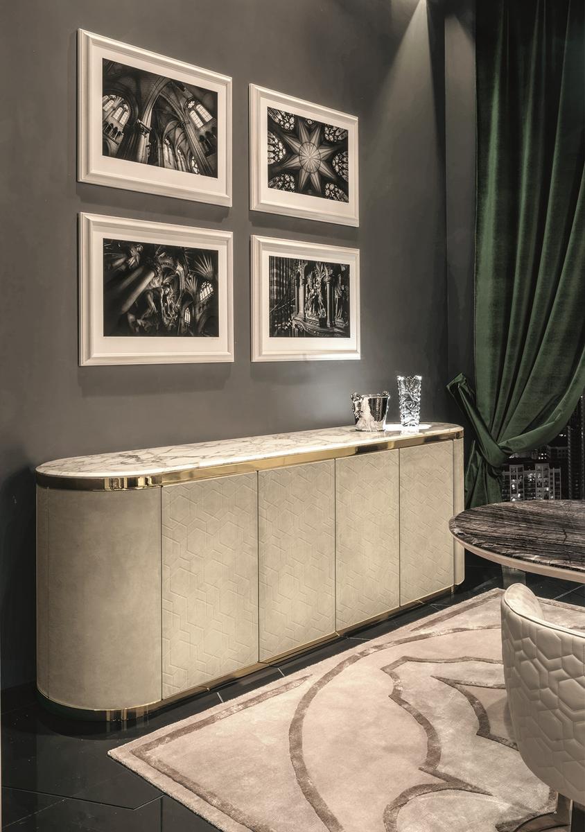 GORDON Metal sideboard with doors