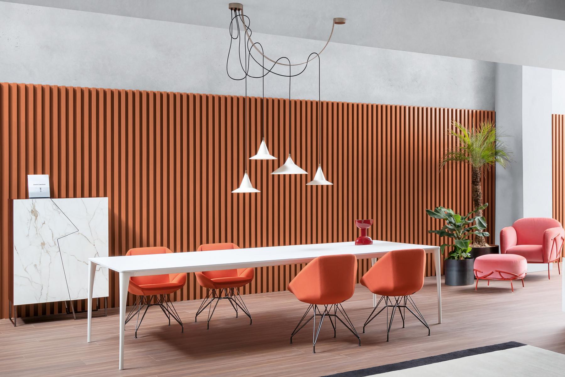 SAN Painted metal pendant lamp