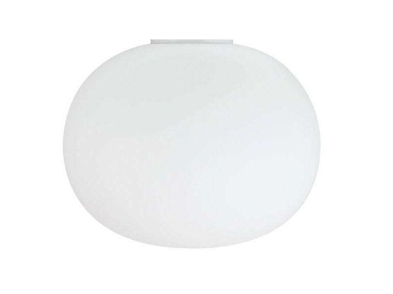 GLO-BALL C Opal glass ceiling lamp