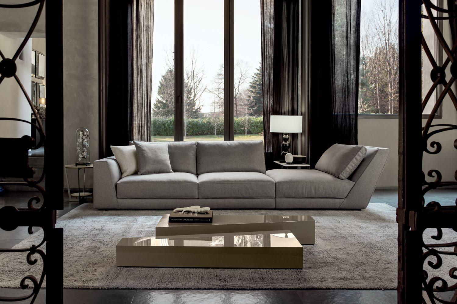 DION Corner nabuk sofa