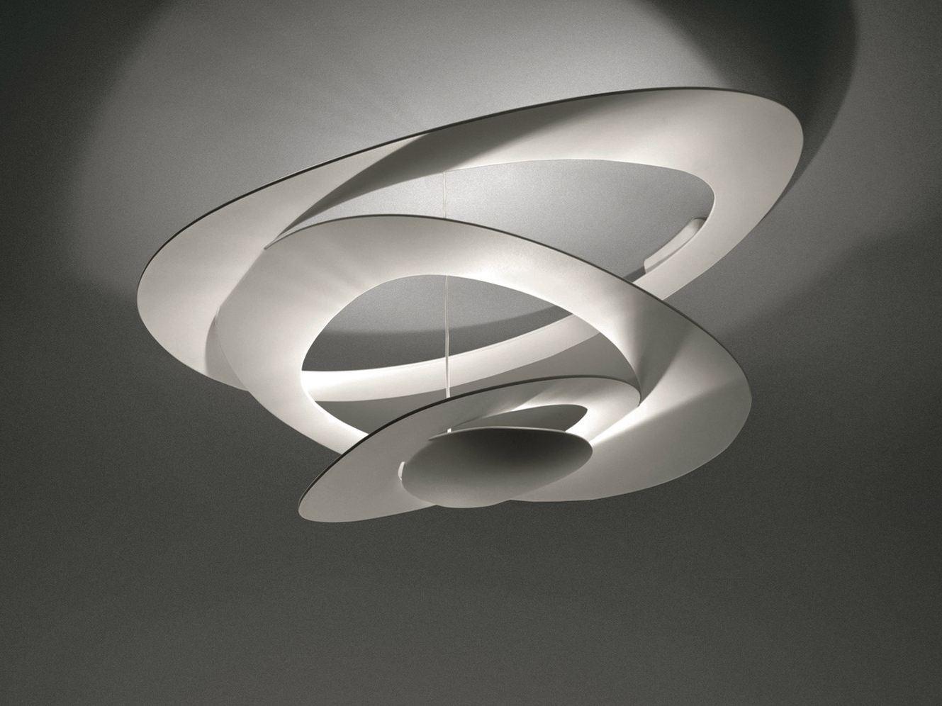 PIRCE Indirect light aluminium ceiling lamp